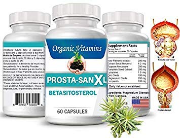 Prostate Health prosta san xl betasitosterol Saw Palmetto Prostate Health, Prostate Supplement for Bladder Discomfort & Urnary Tract Health, Mniej wizyt łazienkowych