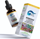 Berberine - L- Theanine - Rumianek - Ashwagandha Płynne Krople 124; Ogólnie Well- Będąc 124; Wszystkie naturalne składniki 1 Fl Oz... (1)