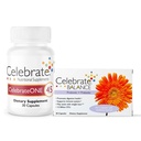 CelebrateONE 45 Multivitamin z Żelazo i Równowaga Probiotyczny Korek - Bariatryczne Witaminy dla Post- Gastric Bypass & Sleeve Gastrektomia - Kompleksowe Nutritional & Digestive Wsparcie
