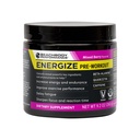 Bodi Energize Prefore Workout Powder - Beta- Alanina, Quercetin & Low- Dawka Kofeina Formuła dla Zwiększonej Energii i Focus, Zwiększ energię i wytrzymałość Suplement, Mieszane Berry, 40 Służenie
