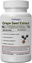 Superior Labs Grape Seed Extract, 400mg, 120 Kapsułki roślinne, 95% Polifenole, Wysoka zawartość przeciwutleniaczy, Zdrowy przepływ krwi, Wspiera system immunologiczny i zdrowie mózgu