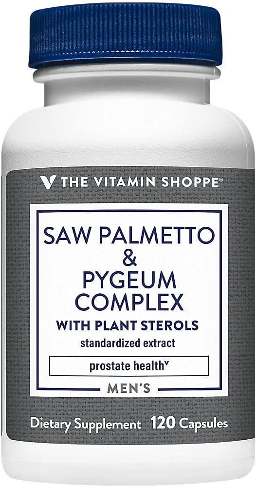 Witamina Shoppe Saw Palmetto & Pygeum Complex (120 kapsułki)