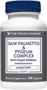 Witamina Shoppe Saw Palmetto & Pygeum Complex (120 kapsułki)