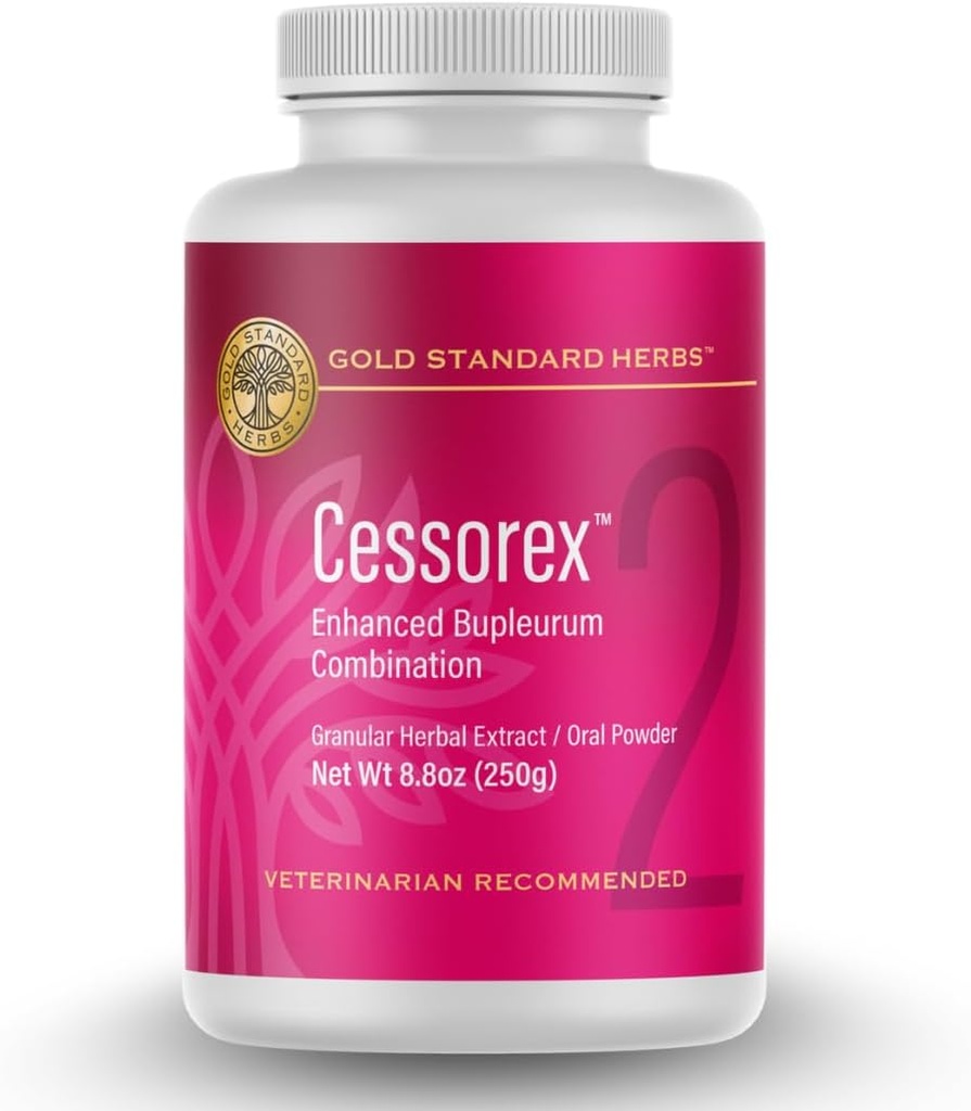 Cessorex Relief alergii i skóry immunologicznego funkcji suplement dla psów przez złote standardowe zioła, Wszystkie naturalne połączenie bupleurum, 250 gram proszku