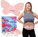 Relief Pink- Period Cramps Pain Relieving Device, Kramp Masager dla menstruacyjnej i dolnej części pleców Ache, Redukuje Endometriosis dyscomfort, PMS TENS Unit, bezprzewodowy lub przewodowy, Natural Cycle Support