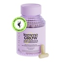 Lemme Grow Supplement wzrostu włosów dla kobiet, klinicznie udowodniony kompleks keratyny dla widocznie grubsze włosy i pokrycie skóry głowy, Zmniejszone rozrzucanie, Nourish cienkie włosy - 1 miesiąc dostaw