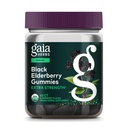 Gaia Herbs Black Elderberry (Sambucus Nigra) Dodatkowa siła Gummies - Pyszny suplement wsparcia immunologicznego - Made with Certified Organic Black Elderberry for Immune System Support - 40 Gummies