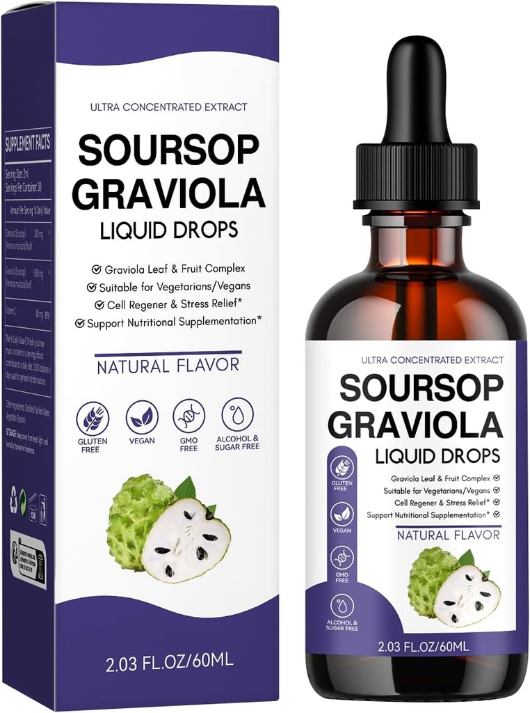 Bittersy soursop płynne 60 ml (2 Fl Oz)
