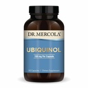 Dr Mercola Ubichinol - 150 mg Ubichinol - Wspomaga produkcję energii - Suplement przeciwutleniający - Nie-GMO, Gluten- Free & Soy- Free - 90 Kapsułki (90 Słupki)