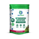 BioTrust Metabo Zielone Superfood Proszek - Super Zielone Proszek, Owoce i warzywa Mieszanka z Klinicznie zbadane Spektra - Nie GMO, Soy Free, Gluten Free, Mleko Free, Energizing Berry Flavor (30 Służenia)