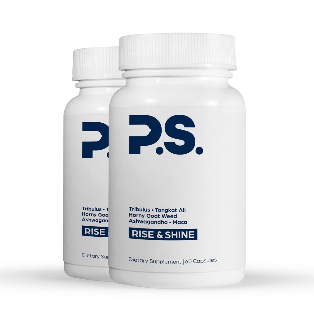 PS Naturalny Testosteron Booster dla mężczyzn - Premium D3 i Cynk Suplementy dla mężczyzn z Tribulus, Napalone Goat Weed i Tongkat Ali - Test Booster i Suplementy energetyczne (120 Kapsułki)