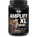 PMD Sports Amplify XL Premium Suplement białka serwatki Hydro Zielone Mieszanka - Glutamina i Matrix białka serwatki z Superfood dla mięśni, siły i odzysku - Toffee Macchiato (24 Sługi)
