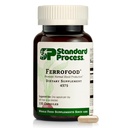 Standard Process Ferrofood - Blood Health Supplement - Enzyme Support with Vitamins B12, C, & Iron - Non-Dairy & Non-Soy - 150 Capsules (40 Servings)