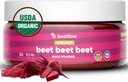 Buraki buraczane - Organiczny Sok z buraków w proszku Zdrowe ciśnienie krwi, Cholesterol - Czysty USA Urosły - Brak dodatków lub Flavors- Superfood Supplement - Nitric Oxide Boosting Nutricents (30 Servings)