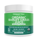 Organiczny proszek z trawy jęczmiennej - wyhodowany w glebie wulkanicznej Utah - Raw & BioActive Form, Cold- Pressed then CO2 Dried - Gluten Free, GMO Free, Vegan - Complements Wheatgrass Juice Powder - 5.3 oz