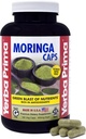 Yerba Prima Moringa, 180 Hrabia Czapki Veg - 400mg Pure, Suchy Liść Proszek, Green Blast of Nutrigents, Bogaty w przeciwutleniacze, 100% Pure, Super Food, Non-GMO, Wegan Friendly, Gluten- Free, USA Made
