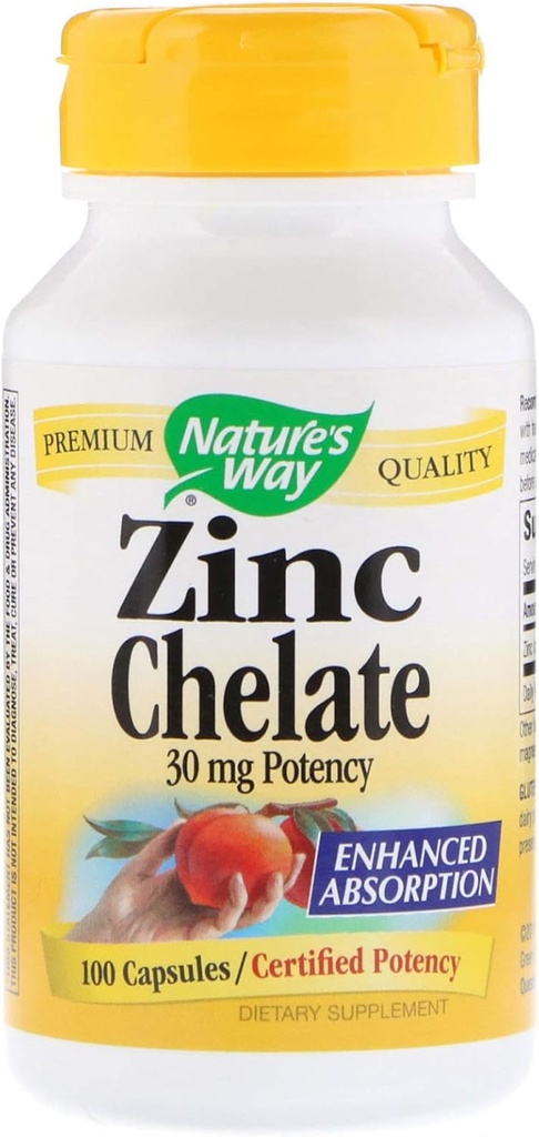 Cynk Chelate 30 mg, 100 sztuk (opakowanie po 2)