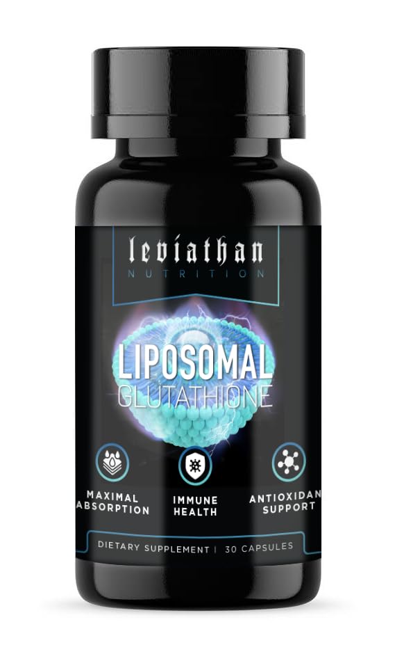 Lewiatan Nutrition Liposomal Glutation Kapsułki, 30 Hrabia, Maksymalne wchłanianie, Zdrowie immunologiczne, Przeciwutleniacze