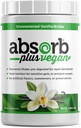 Vegan Elemental Shake - mieszanka proszkowa, naturalne składniki, nie- GMO, Gluten- wolne od glutenu, Organiczne rozpylone białko ryżowe - gładka, łatwo zmieszana formuła (2,2 kg, niesłodzona Vanilla Brulée)