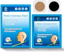 KONGDY 10 Liczy Motion patches choroby dla dzieci dorosłych, Seasick Patch na rejs z podróży z wodoodpornym i nie Drowsy, Sea patches choroby za uchem