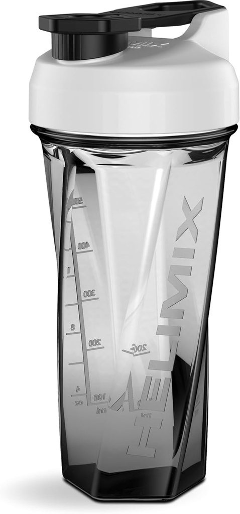 HELIMIX 2.0 Blender Blender Butelka shaker trzyma się do 28oz 124; No Blending Ball lub Whisk Between 124; USA Made 124; Przenośne pre Workout Serwatka Protein Shaker Cup 124; Mixes Cocktails Smoothies Shakes Shakes 124; Top Rack Safe