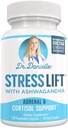Stres Winda 124; Najlepszy suplement Ashwagandha - 5 w 1 Organic Stress Relief, Wsparcie nadnerczy, Joy, Mood & Thyroid Wsparcie 124; Relax The Mind, Boost Mood, Relieve Stress 120 Kapsułki wegan