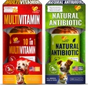 Kot & Pies Witaminy i suplementy 124; Kot Multivitamin 10- in-1 Witaminy 124; Dog Suplementy & Witaminy 124; Bundle