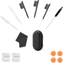 Phitunry 52- Piece Aid Assistance Kit Czyszczenie Akcesoria Przenośne Acesoria Asylum Pocket z Bruster czyszczący Narzędzia, Suche Kapsułki, Wipes audio, Deer Velvet Cloth i Hear Aid Travel Case