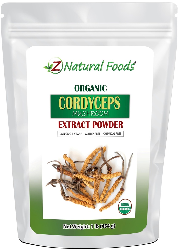 Z Natural Foods Organic Cordyceps Mushroom Extract Proszek