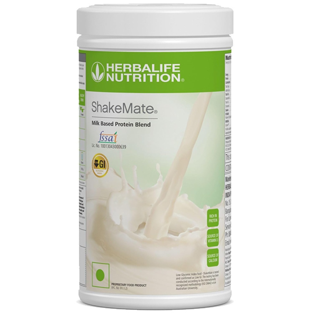 Herbalife Nutrition ShakeMate - Mieszanka białka na bazie mleka - 500 gramów