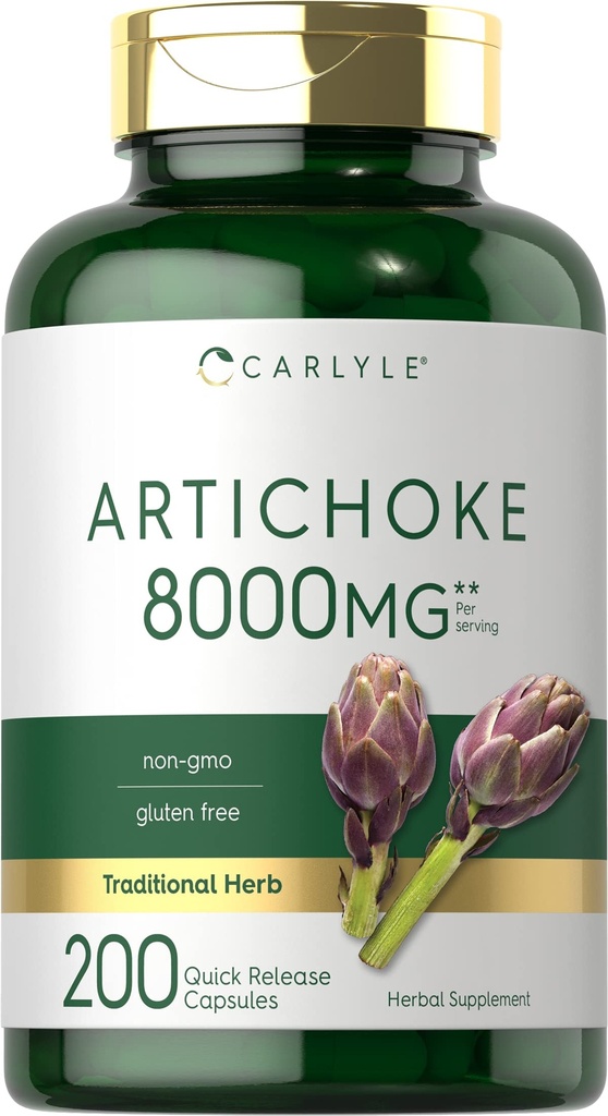 Carlyle Artiduck Extract Kapsułki 8000mg Siarczan 124; 200 Hrabia Siarczan 124; Non- GMO, Gluten