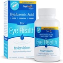 Hyalogic HylaVision Eye Health Supplement - Suplementy kwasu hialuronowego, luteiny i zeaksantyny - Zawiera witaminy oka A, C, E i cynku - Soothe Zmęczone oczy (120 kapsułki)