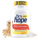 Nattokinase 2000 FU - Suplement Nattokinase wspomaga zdrowie układu sercowo-naczyniowego i zdrowe krążenie krwi - Non-GMO, Gluten- Free, 90 Kapsułki Veggie, Made in USA