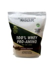 Zdrowe 'N Fit 100% WHEY PRO- AMINO v2.0- Czekolada (2lb): 100% białko serwatki PLUS Peptydy z amerykańskiej # 1 marki w suplementach, technologii i czystości.