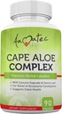 Aamatec Life Cape Aloe Herbal Laxative Complex for Convastions Relief, Healthy Bowel Movements, Digestive & Colon Health with Cascara Sagrada and Senna Leaf Supplement for Men and Women 90 Kapsułki