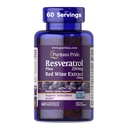 Pride Premium Pride Resveratrol Youth Guard ™ 250mg, Suplement diety dla układu immunologicznego, Przeciwutleniacz, Metabolizm cukru, Przepływ krwi i Wspomaganie funkcji naczyniowych, 60 Softgels szybkiego uwalniania