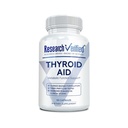 Research Verified ® Tyroid Aid - Optymalna funkcja tarczycy z miedzi jodu i cynku - 260 µg Selenium - 100% Czysty - Wegański Przyjazny - 60 Kapsułki - 1 Miesiąc Dostawy