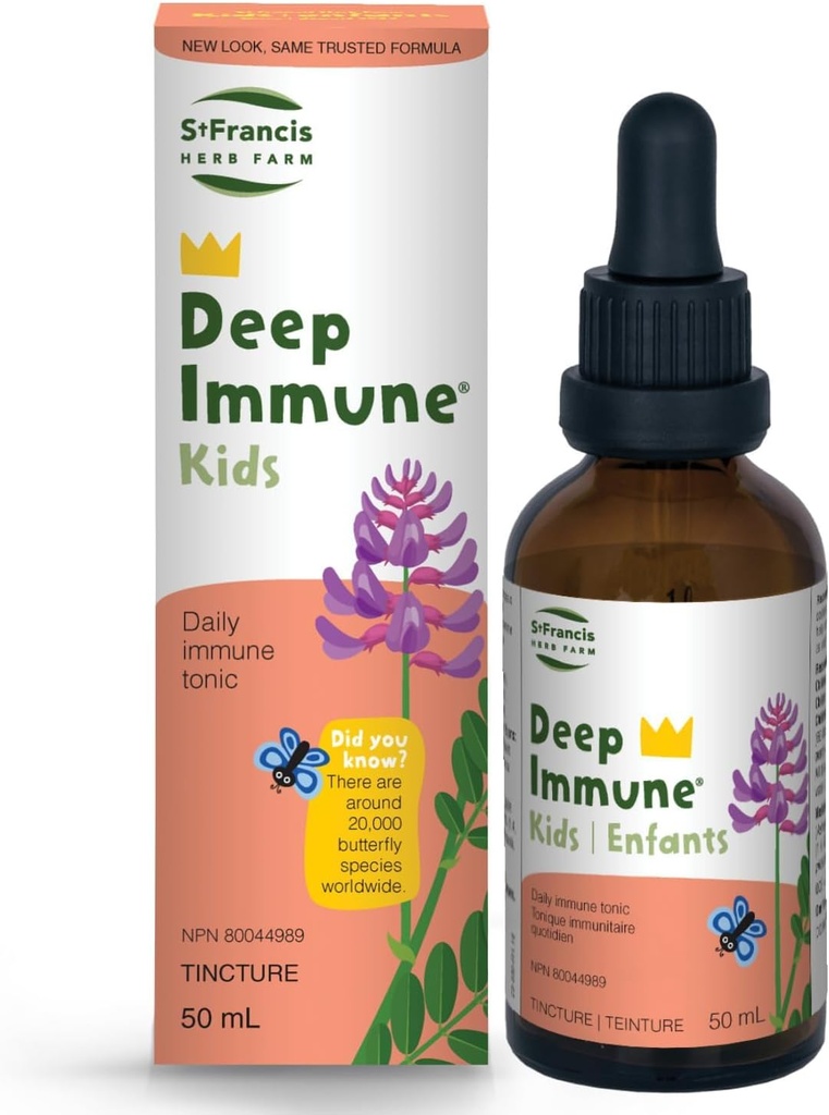 ST Francis HERB Gospodarstwo głębokie immunologiczne dla dzieci, 50 ML