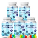 Quercetin Gummies - Quercetin with Bromelain Witamina C + Cynk Witamina D3 - Chewable Quercetin 900mg Suplementy - Quercetin dla dzieci i dorosłych (5)