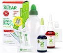 Xlear Alergy Relief Kit, All Day Alergy Rescue Kit Włączając Xlear Nasal Spray z Xylitol, XLEar MAX Nasal Spray, Xlear Nasal Rinse Neti Pot i 50 Pakiety zapełniania