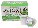 greenside Detox Herbal Pojedyncze Podawane Kubki na co dzień - Oczyszczanie i Revitalizing Body Supplements - 10 Puchary (3- gram Serving / Cup)