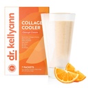 Dr Kellyann Pomarańczowy krem Keto Shake Pakiety (7 Sług) - 15 g Białko, Kolagen, Keto & Paleo- Przyjazny, 1 Pack