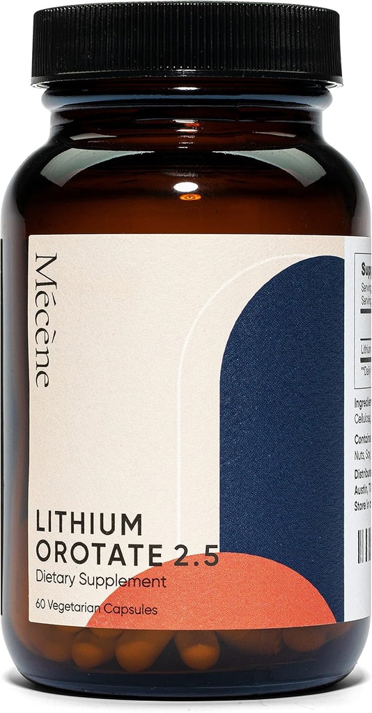 Lit Orot 2,5 mg Lit pierwiastkowy, 60 Kapsułki wegetariańskie, Suplement diety, Nie-GMO