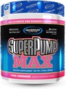 Gaspari Nutrition SuperPump MAX, Ultimate Pre Workout Proszek, Trwałe przygotowanie energii, Wzmacniacz tlenku azotu, Wzrost mięśni, Odzysk i uzupełnia elektrolity (Pink Lemonade)