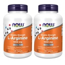 Teraz żywność L- Arginina 1000 mg, 120 tabletek (2 opakowania)