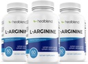 healmix L- Arginina Plus: Wapń, Niacyna, Mieszanka L- Arginina, Kompleks L- Citrulina i Beta Alanina - 180 Kapsułek (3 opakowania)