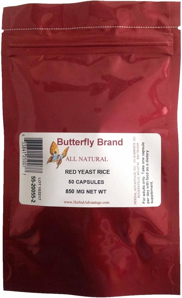 Czerwony Yeast Rice 50 kapsułki 850MG