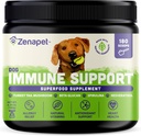 ZENAPET pies immunologiczne Premium Topper proszku, Turcja Ogon, Spirulina i Beta- Glukan, Wspiera zdrowy system immunologiczny i trawienie, Humanity-Grade, Made in USA