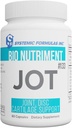Składniki systemowe JOT - Joint / Disc / Chrząstka 60 Kapsułki Bio Nutriment # 133. Obsługuje integralność chrząstki, wspólne zdrowie, smarowanie i komfort i zdrowe formowanie połączeń, dysków i chrząstki.